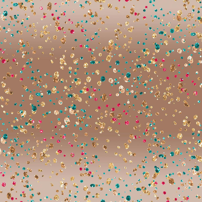 GLITTER MIX (GLITTER AUTUMN) - Cotton woven fabric