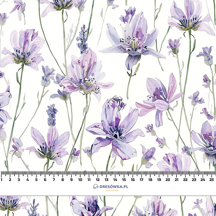 PASTEL FLOWERS WZ. 33 - Krepa