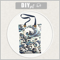 SHOPPER BAG -  STORM - Panama 220g - sewing set