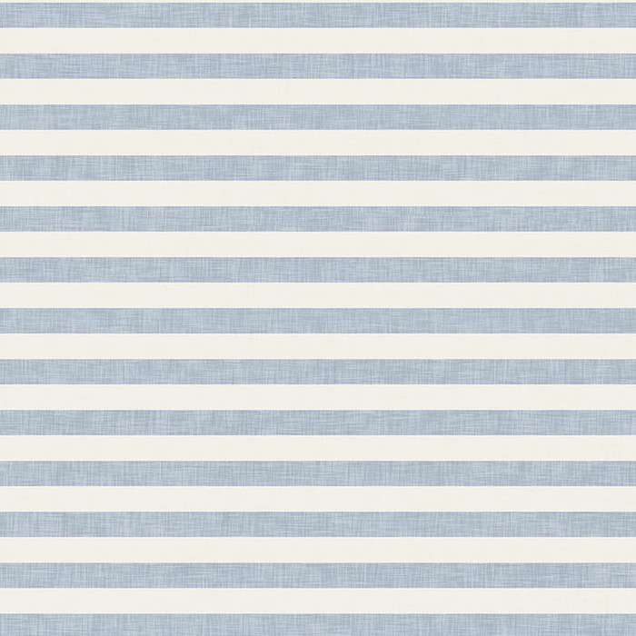 STREIFEN 1x1 - acid ecru / acid blau - bio single jerset mit Elastan  Sommersweat
