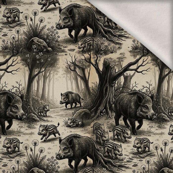 WILD BOAR WZ. 2 - brushed knitwear with elastane ITY