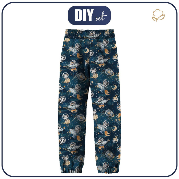 SOFTSHELLOVÉ DĚTSKÉ KALHOTY (YETI) - SLAĎOUŠKY vz. 9 (SLAĎOUŠKY VE VESMÍRU) (86-92)