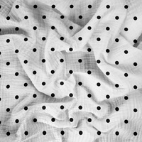 POLKA DOTS WZ. 2 - Mušelín bavlněný