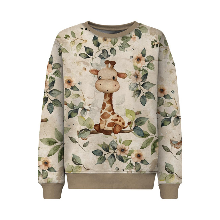 CHILDREN'S (NOE) SWEATSHIRT - LITTLE GIRAFFE - sewing set