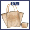 XL bag with in-bag pouch 2 in 1 - LEATHER PATTERN PAT.20- sewing set