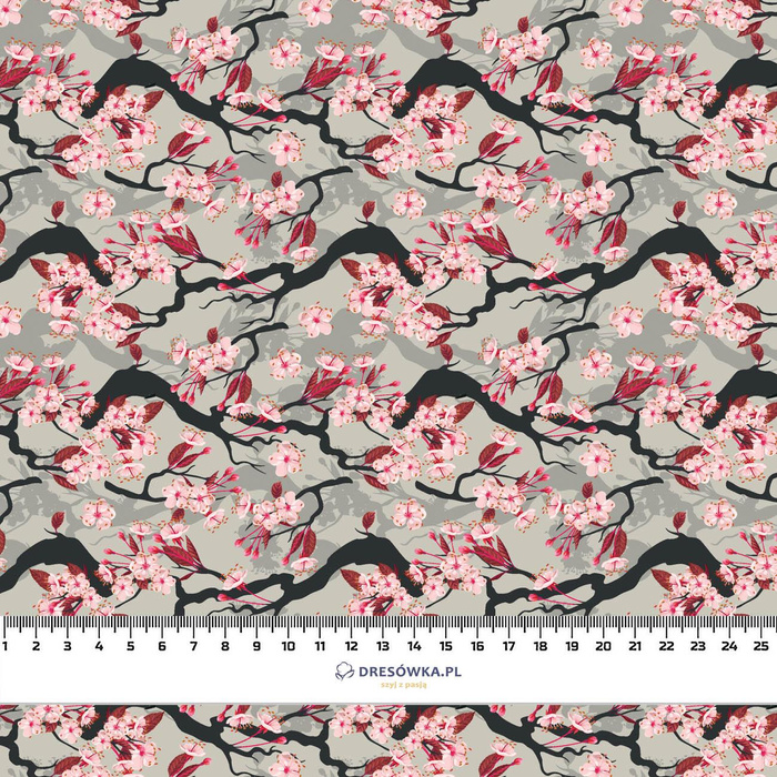 KIRSCHBLÜTE - Baumwoll Musselin