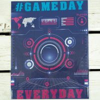 Aplikacja panelowa 19x24 cm - GAMEDAY EVERYDAY