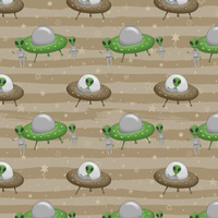 UFO / STRIPES (AREA 51)