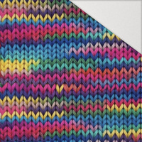 RETRO GEOMETRIC WZ. 9 - Hydrophober angerauter Wintersweat