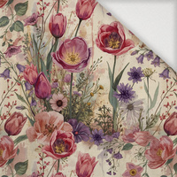 PASTEL FLOWERS WZ. 30 - Tkanina na ubrusy
