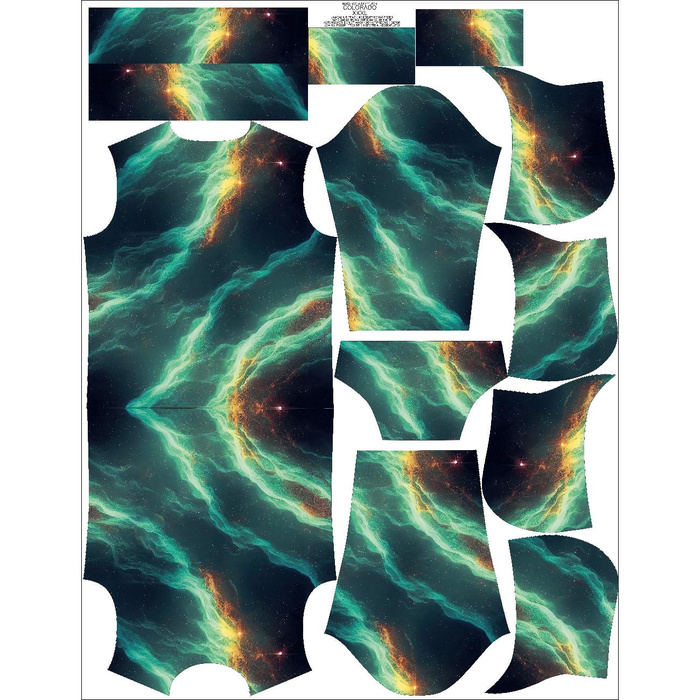 MEN’S HOODIE (COLORADO) - DEEP SPACE - sewing set XL