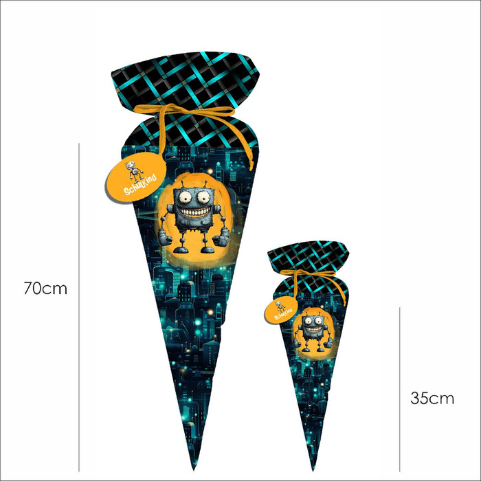 First Grade Candy Cone - ROBOT PAT.7 - big