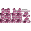 DAMEN T-SHIRT - COMICS (rosa) - Single Jersey M