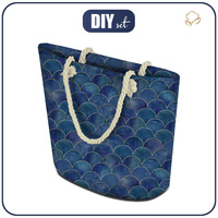 TOTE BAG - FISH SCALES - sewing set