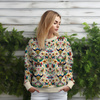 Folk Art wz.2 - looped knit fabric
