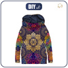 BLUZA DAMSKA (FURIA) NIETOPERZ Z KOMINEM - MANDALA wz. 2 - zestaw do uszycia XXL