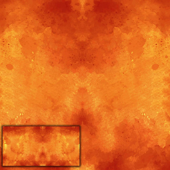 ORANGE SPECKS - PANORAMICKÝ PANEL (80cm x 155cm)