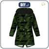 KINDERPARKA (ARIEL) - GEOMETRISCHER CAMOUFLAGE M. 1 - Nähset