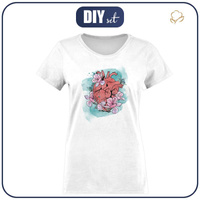 T-SHIRT DAMSKI - EL CORAZON - single jersey XXXL