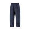 CHILDREN'S SOFTSHELL TROUSERS (YETI) - MELANGE NAVY - sewing set (122/128)