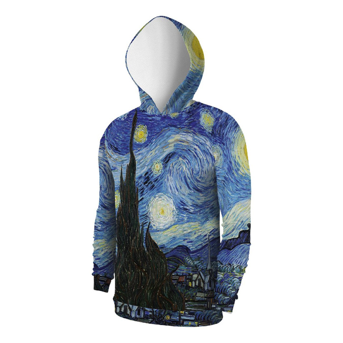 MĘSKA BLUZA Z KAPTUREM (COLORADO) - GWIAŹDZISTA NOC - zestaw do uszycia XXXL