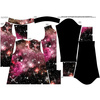 "MAX" CHILDREN'S TRAINING JACKET - WATERCOLOR GALAXY PAT. 9 - Functional fabric (158-164)
