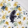 BEAR WZ. 1 - panel (60cm x 50cm) SINGLE JERSEY