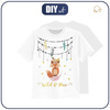 KINDER T-SHIRT- PARTY (WILD & FREE) - Single Jersey (92/98)