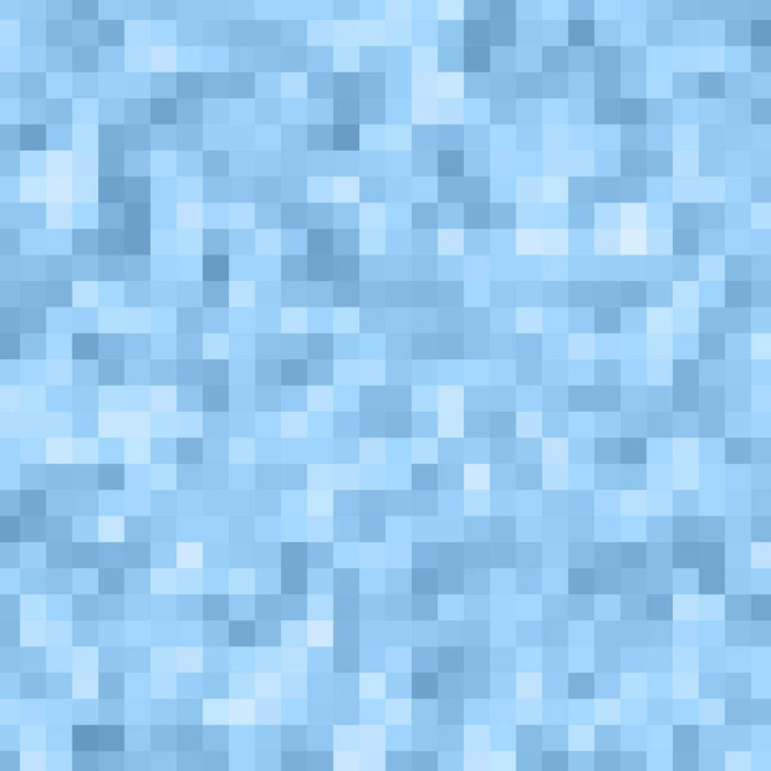PIXELY Vz. 2 (azurová) - tkanina bawełniana