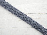 Schurchen flach 8mm - grau