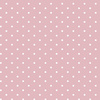 DOTS WHITE / light pink - single jersey TE210