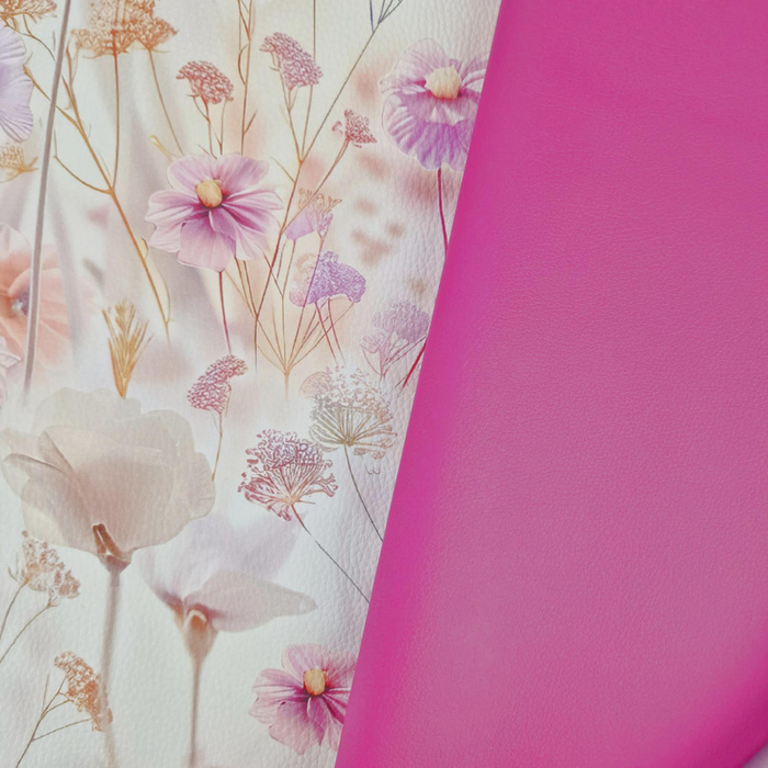 FUCHSIE - matt Kunstleder