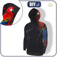 MEN’S HOODIE (COLORADO) - PARROT - sewing set