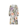WRAP MIDI DRESS (BIANCA) - VINTAGE FLOWERS - sewing set XXL