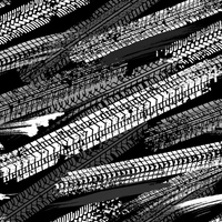 TIRE MARKS VZ. 4- single jersey s elastanem ITY