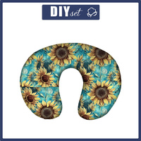 NECK PILLOW - FLOWERS WZ.25 - sewing set