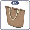 TORBA SHOPPER - JUTA / beżowy - zestaw do uszycia