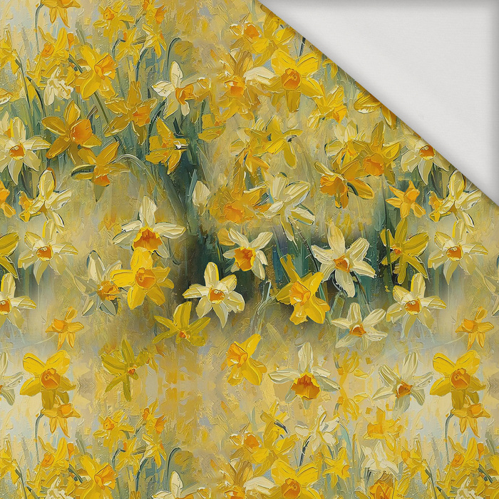 FLOWERS MEADOW WZ. 5 - Jersey wiskozowy