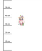 BABY OWL - panel (60cm x 50cm) Waterproof woven fabric
