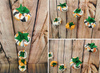 Pumpkin garland / orange - sewing set