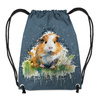 GYM BAG - WATERCOLOR GUINEA PIG - small