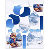 BLUZA Z KAPTUREM UNISEX (HYDRA) - MOUNTAIN CAT - zestaw do uszycia XXXL