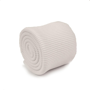 Elastic sweat in convex stripes SD - Cloud Dancer/ ECRU (D-02)