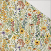 FLOWERS MEADOW WZ. 1 - Hydrophobic brushed knit