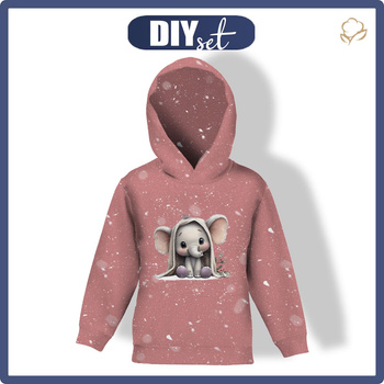 KINDER HOODIE (ALEX) - WINTER ANIMALS M.16 - Nähset