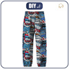 SOFTSHELL-HOSE (YETI) - COMICS (blau - rot) (122/128)