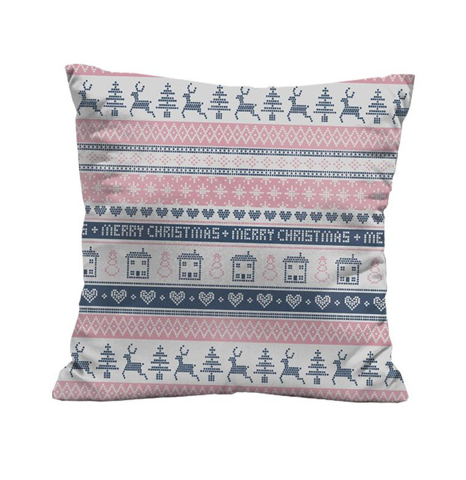 CUSHION PANEL - MERRY CHRISTMAS PAT. 2 (NORWEGIAN PATTERNS)