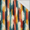 RETRO GEOMETRIC WZ. 5 - dresówka pętelkowa