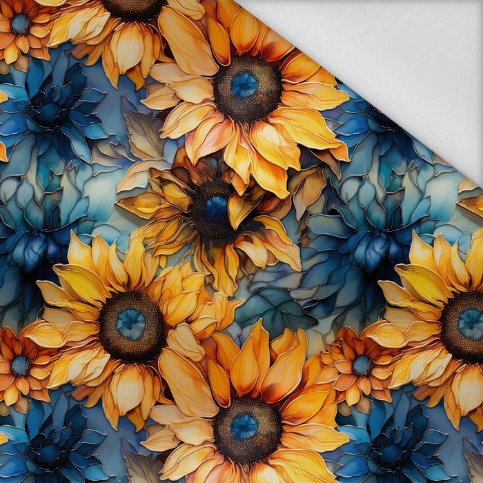 Sunflowers wz. 9 - Waterproof woven fabric