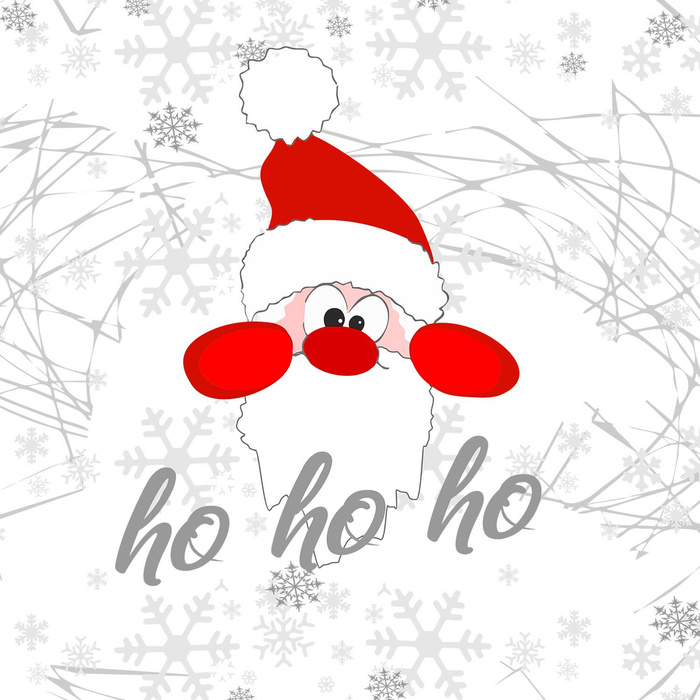 KINDERPYJAMAS "MIKI" - HO HO HO - Elastische Baumwoll Maschenware (86/92)